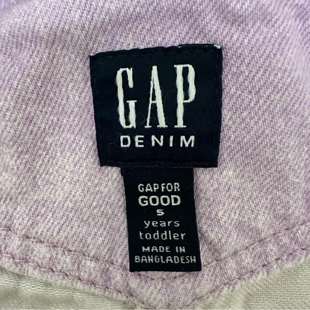 NEW GAP Kids Toddler Lavender Purple Tie-Dye Shortalls NWT Girls size 5T